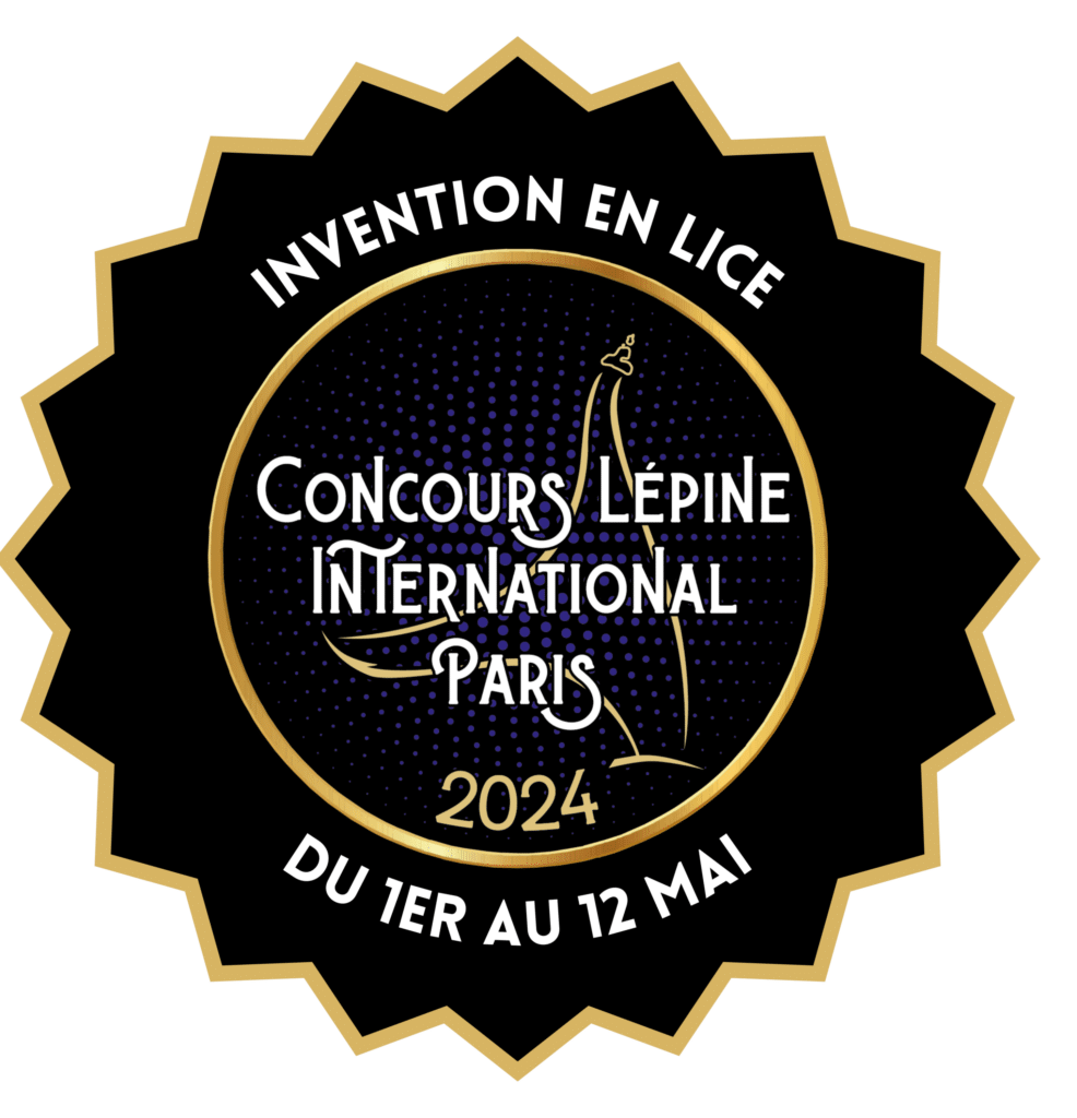 Pastille invention en lice - CLI Paris 2024 (noir-fond transparent)