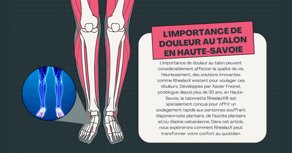 L'importance de douleur au talon en Haute-Savoie
