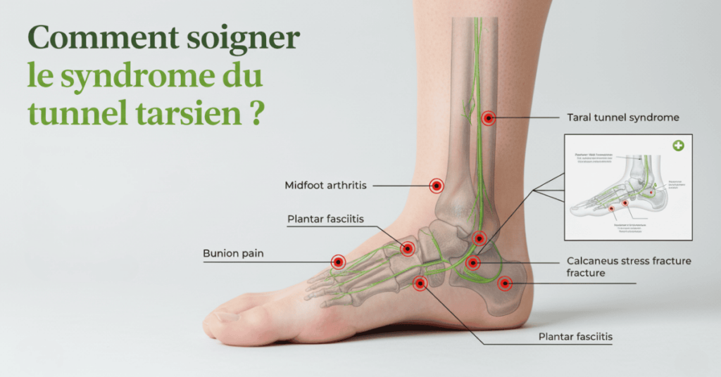 Comment soigner le syndrome du tunnel tarsien